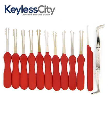 Honest - 12 Pcs Lock Pick Set Brilliant Lock Picking Set
