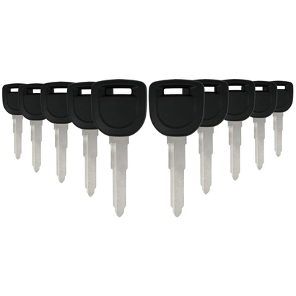 10 X 2003-2014 Mazda MZ24 / MZ34 Transponder Key ( Chip 4D63 80 Bit ) (AFTERMARKET) (BUNDLE OF 10)