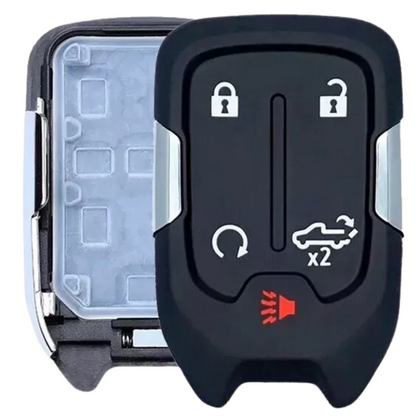 2019-2022 GMC Sierra / 5-Button Smart Key Shell / PN: 13591396 / HYQ1EA (Aftermarket)