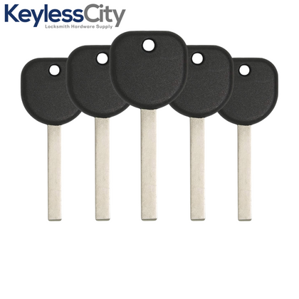 5 X 2010 - 2019 GM B119 Transponder Key (AFTERMARKET) (BUNDLE OF 5)