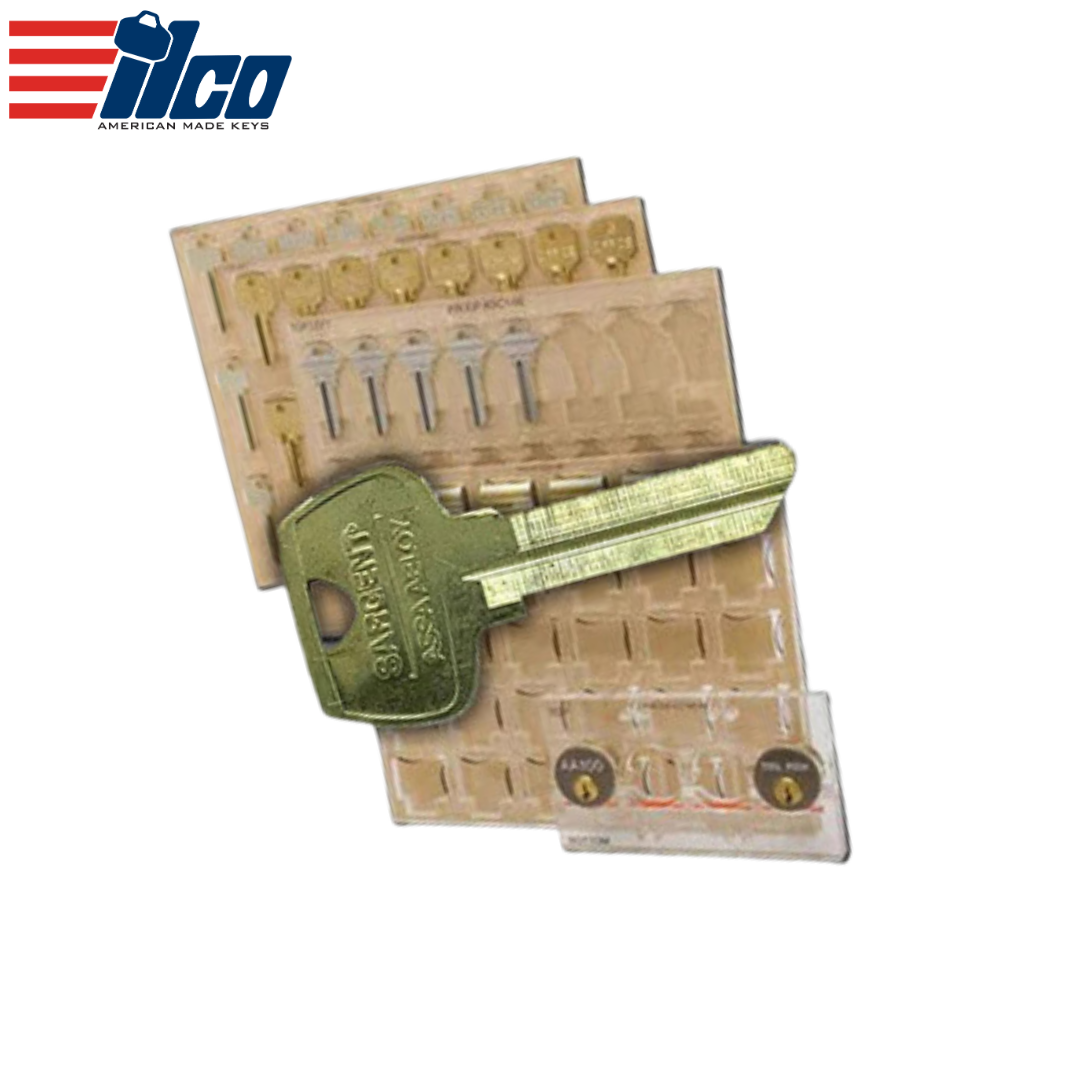 Ilco - EIP-KH70 - Engrave-It - Sargent Oem Head Best Keyway Key Holder ...