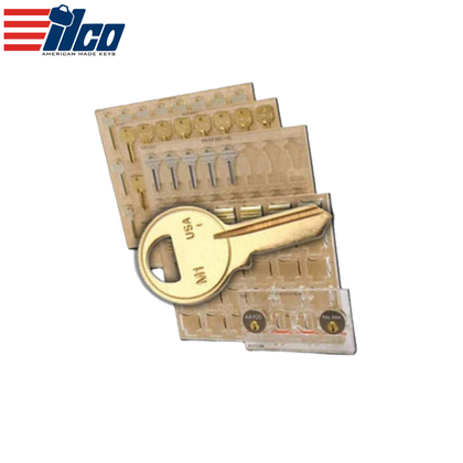Ilco - EIP-KH7 - Engrave-It - Master Padlock Keys (Ilco M1 Design) Key Holder - Holds 24 - for Engrave-It Pro Machine