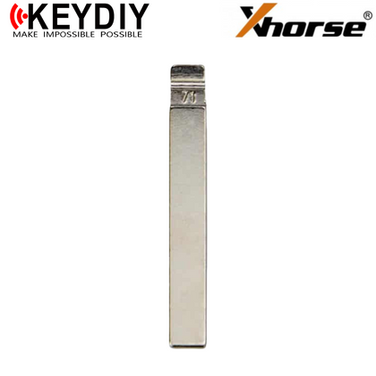 KEYDIY - HU100 - Flip Key Blade - #71 - For Xhorse / Keydiy Universal Remote Flip Keys