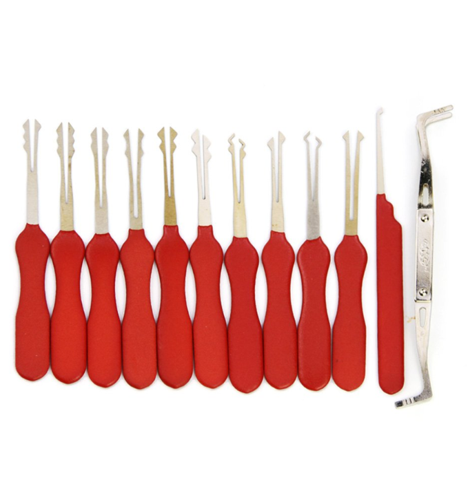 Set Lockpick Honest - 12 Pcs Lock Pick Set Brilliant Lock Picking Set – Keyless City