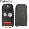 2007-2013 Acura MDX RDX / 3-Button Flip Key / PN: 35111-STX-327 / N5F0602A1A (AFTERMARKET)