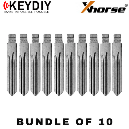 10 X KEYDIY - B106 - Flip Key Blade - #Y66 - For Xhorse / Keydiy Universal Remote Flip Keys (BUNDLE OF 10)