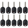 10 X 2009-2018 Ford F-Series Explorer / 4-Button Remote Head Key / OUC6000022 / (AFTERMARKET) (BUNDLE OF 10)