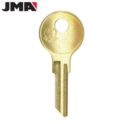 AP1 / K101 / 101AM / Chicago 6-Wafer Cabinet Key blank (JMA CHI-9DE)
