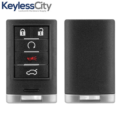 2007-2015 CADILLAC / 5-Button Keyless Entry Remote / OUC6000066 / (AFTERMARKET)