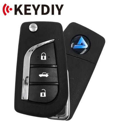 KEYDIY - 3-Button Universal Flip Key - Toyota Style (B13)