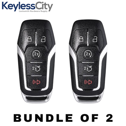 2 X 2013-2020 Ford Lincoln / 5-Button Smart Key / PN: 5923896 / M3N-A2C31243300 (AFTERMARKET) (BUNDLE OF 2)