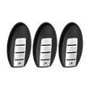 3 X 2007-2015 Infiniti / 4-Button Smart Key SHELL / KR55WK48903 KR55WK49622 (AFTERMARKET)(Bundle of 3)