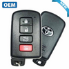 2013-2018 Toyota Rav4 4 Buttons Smart Key / 312.11/314.35MHz / 89904-0R080 / HYQ14FBA (OEM)