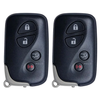 2 X 2008-2016 Lexus LX570 / RX350 / 4-Button Smart Key w/ Hatch / PN: 89904-60A00 / HYQ14AEM (AFTERMARKET) (BUNDLE OF 2)