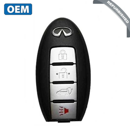 2013-2016 Infiniti JX35 QX60 / 4-Button Smart Key / PN: 285E3-9NB4A / KR5S180144014 (OEM Refurb)