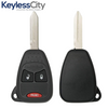 2004-2017 Chrysler Dodge Jeep / 3-Button Remote Head Key / OHT692427AA (AFTERMARKET)