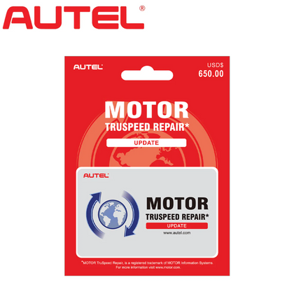 Autel MOTOR TruSpeed Repair Update Service