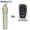 2005-2010 Audi / Remote Flip Key Blade / PN: HU-HAAC2 (AFTERMARKET)