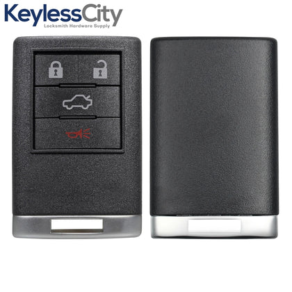 2008-2016 Cadillac CTS DTS / 4-Button Keyless Entry Remote / PN: 22889449 / OUC6000066 (AFTERMARKET)