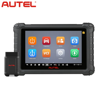 Autel - MaxiTPMS - TS900K-8 - 3-In-1 - TPMS Diagnostic & Service Tool Kit - TS900 Wireless Tablet with Eight 1-Sensors