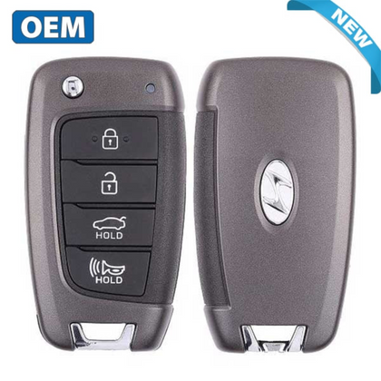 2020-2021 Hyundai Sonata 4 Buttons Remote Flip Key / 433MHz / 95430-L1000 / TQ8-RKE-4F40 (OEM)