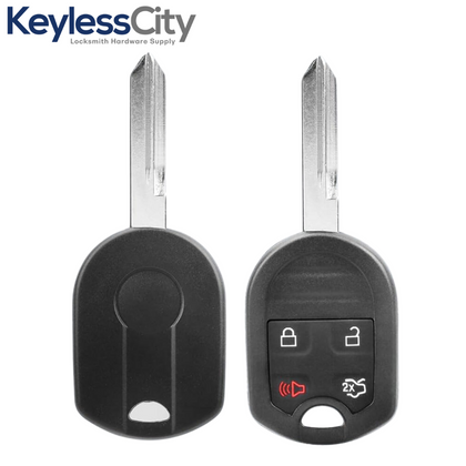 2000-2017 Ford Lincoln Mercury / 4-Button Remote Head Key / OUC6000022 / 164-R8073 (AFTERMARKET)