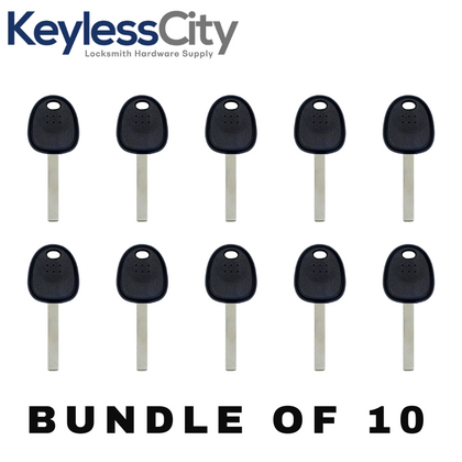 10 X 2019 - 2024 Hyundai Kia Transponder Key - 4A Chip - KK12 (BUNDLE OF 10)
