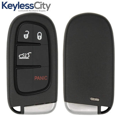 2014-2019 Jeep Cherokee / 4-Button Smart Key / PN: 68159656AF / GQ4-54T (AFTERMARKET)