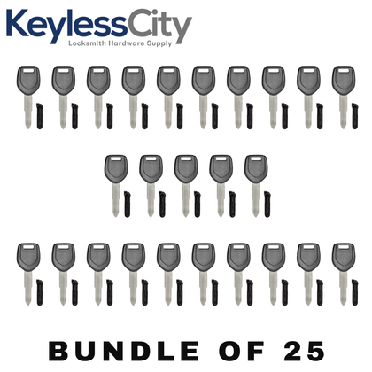 25 X MIT8 / MIT12 / MIT1 Mitsubishi Transponder Key SHELL (No Chip)(Bundle of 25)