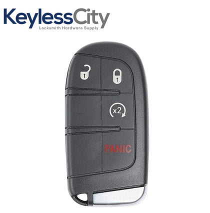 2 X 2015-2021 Jeep Renegade / 4-Button Smart Key / PN: 6BY88DX9AA / M3N-40821302 (AFTERMARKET) (BUNDLE OF 2)