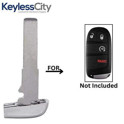 2015-2021 Jeep Fiat / Emergency Key Blade / SIP22 / (AFTERMARKET)