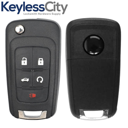 2010-2020 GM / 5-Button Flip Key / OHT01060512 (AFTERMARKET)