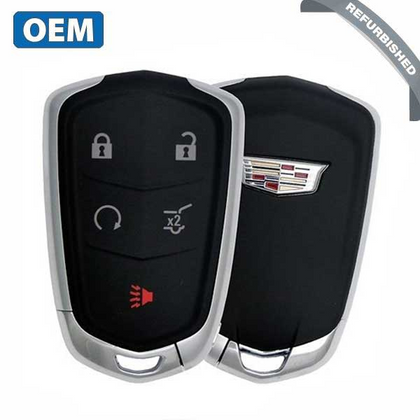 2020-2021 Cadillac / 5-Button Smart Key / PN: 13522879 13544052 / HYQ2ES (OEM REFURB)