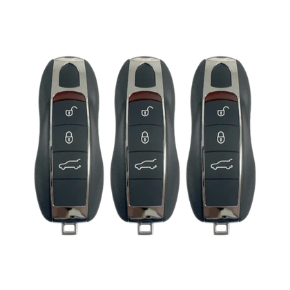 3 X 2010-2012 Porsche Cayenne Panamera / 3 Buttons Smart Key Shell (AFTERMARKET) (Bundle of 3)