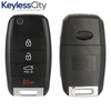 2016-2020 Kia Optima / 4-Button Flip Key / PN: 95430-D4010 / SY5JFRGE04 (JF 4BT) (AFTERMARKET)