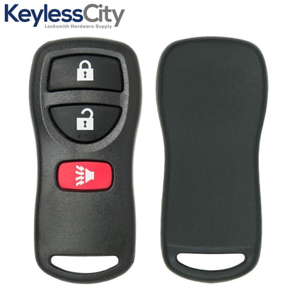 2002-2017 Nissan Infiniti / 3-Button Keyless Entry Remote / KBRASTU15 (AFTERMARKET)