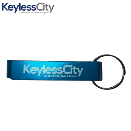 Metal Key Fob Bottle Opener with Keychain – Durable and Stylish (KeylessCity)