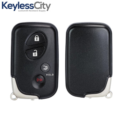 2010-2014 Lexus / 4-Button Smart Key w/ Hatch / PN: 89904-50F90 / HYQ14ACX / GNE Board 5290 (AFTERMARKET)