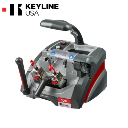 Keyline 106 Semi-Automatic Duplicator Key Cutting Machine For Edge-Cut Keys