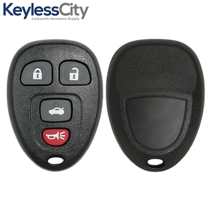 2004-2012 GM / 4-Button Keyless Entry Remote / PN: 22733523 / KOBGT04A (AFTERMARKET)