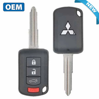 2016-2017 Mitsubishi Lancer 4 Buttons Remote Head Key / 315MHz / 6370B945 / OUCJ166N (OEM)