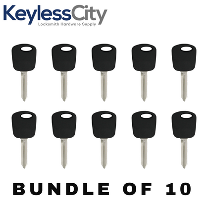 10 X H74 / H86 Ford Mazda Lincoln Transponder Key (4D60 Chip) (AFTERMARKET) (BUNDLE OF 10)