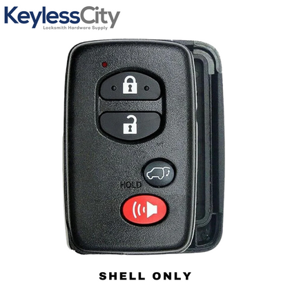 2007-2014 Toyota / 4-Button Remote Smart Key SHELL / HYQ14AAB (AFTERMARKET)