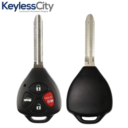 2013-2020 Subaru BRZ / Scion FR-S / 4-Button Remote Head Key / PN: 57497-CA110 / HYQ12BBY (G Chip) (AFTERMARKET)