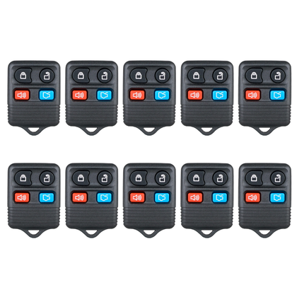 10 X 1998-2014 Ford Lincoln Mercury / 4-Button Keyless Entry Remote / CWTWB1U311 (AFTERMARKET) (BUNDLE OF 10)