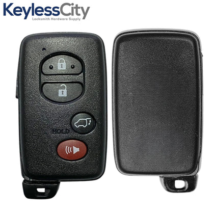 2010-2017 Toyota / 4-Button Smart Key / w/ Hatch / PN: 89904-0T060 / HYQ14ACX / GNE Board (AFTERMARKET)