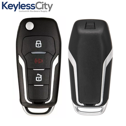 Ford H92-PT / H84 / 3-Button Flip Key (4D63 80 Bit Chip) (AFTERMARKET)