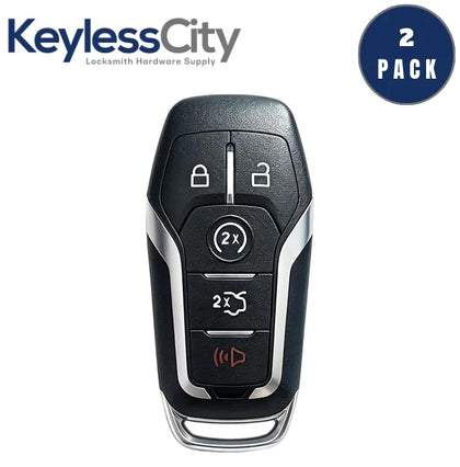 2 X 2013-2020 Ford Lincoln / 5-Button Smart Key / PN: 5923896 / M3N-A2C31243300 (AFTERMARKET) (BUNDLE OF 2)