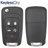 2010-2020 GM / 5-Button Flip Key / OHT01060512 (AFTERMARKET)