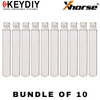 10 X KEYDIY - DAT17 - Flip Key Blade - #65 - For Xhorse / Keydiy Universal Remote Flip Keys (BUNDLE OF 10)